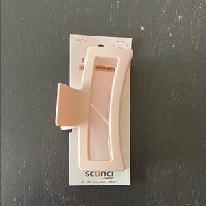 Scunci Light Pink Hair Clip NEW